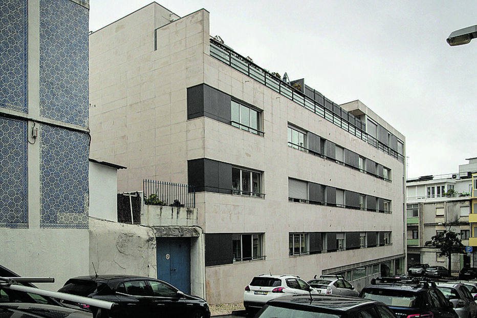 Prédio dos apartamentos da família