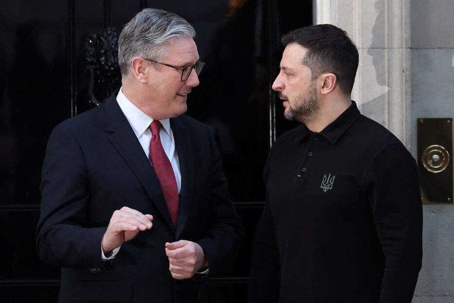 Zelensky já está na residência do primeiro-ministro Britânico