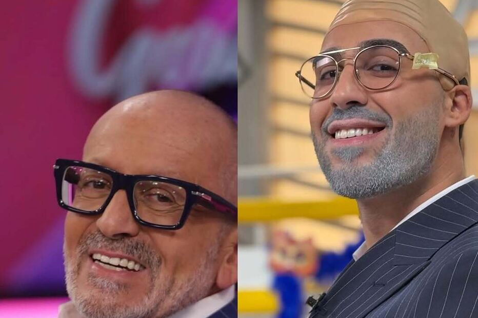 Goucha e Léo Caeiro