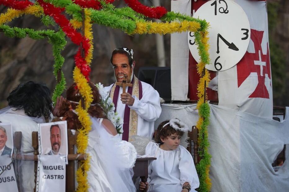 Cortejo Trapalhão no Funchal