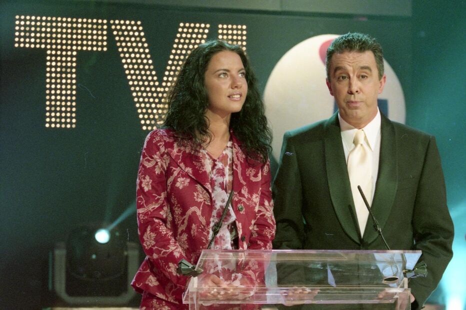 Iva Domingues e Carlos Ribeiro em 2000