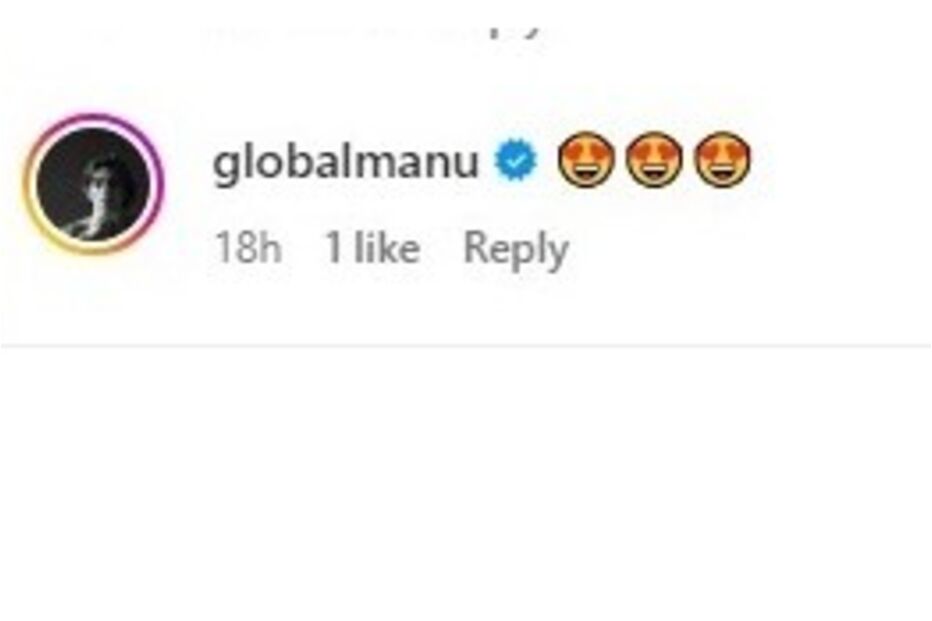 Manu Rodrigues deixa comentário em fotografia de Cuca Roseta