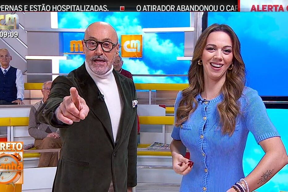 'Manhã CM' da CMTV, com números arrasadores, vence SIC generalista