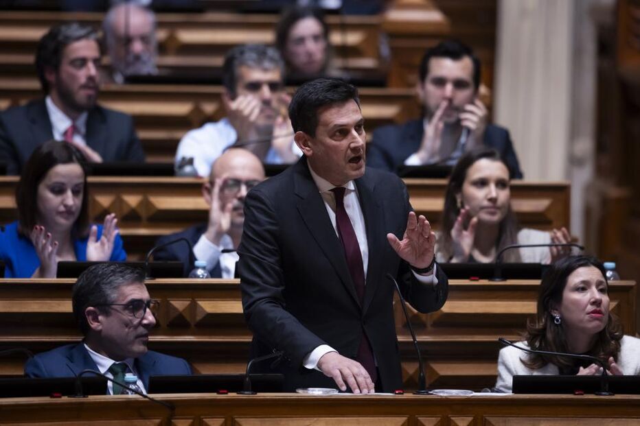 Rui Rocha, da IL, no debate da moção de confiança ao Governo