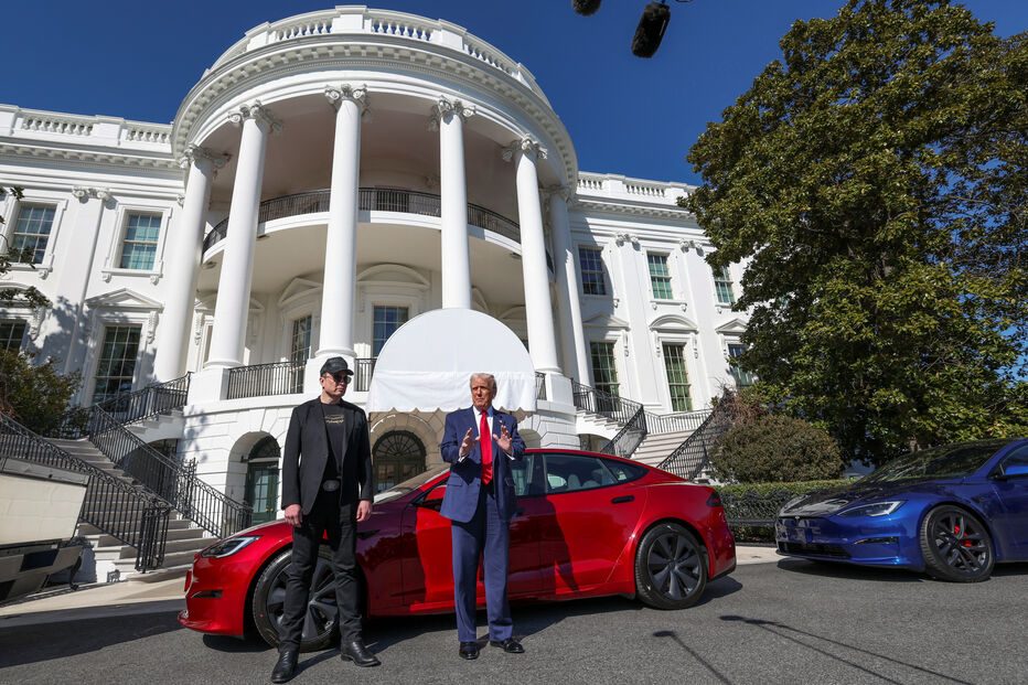 Donald Trump e Elon Musk no 