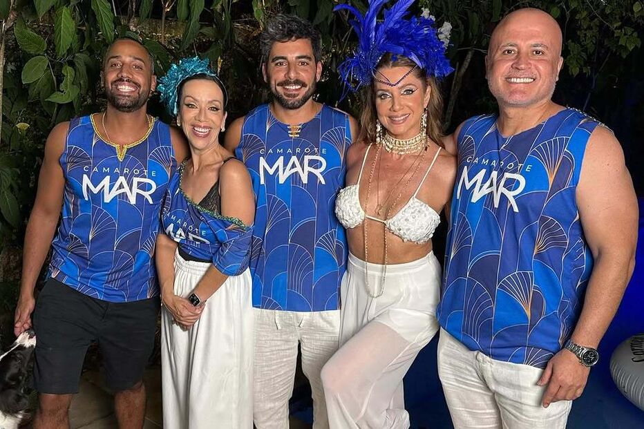 Letícia Spiller e o namorado, Franclim Mendes da Silva