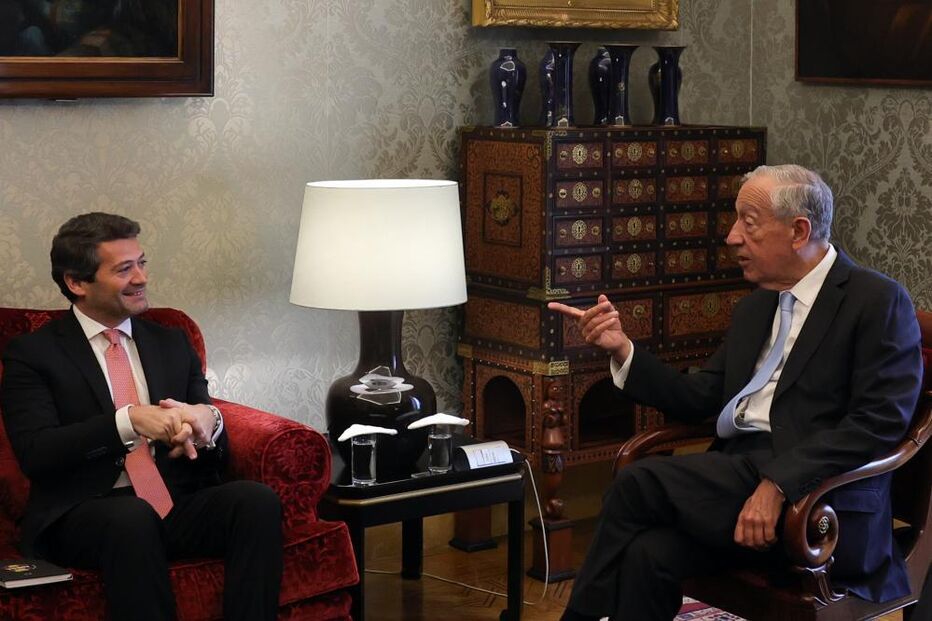 André Ventura está reunido com Marcelo Rebelo de Sousa