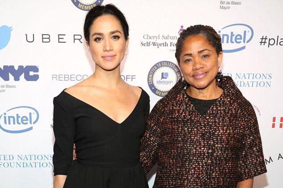 Meghan e a mãe, Doria Ragland