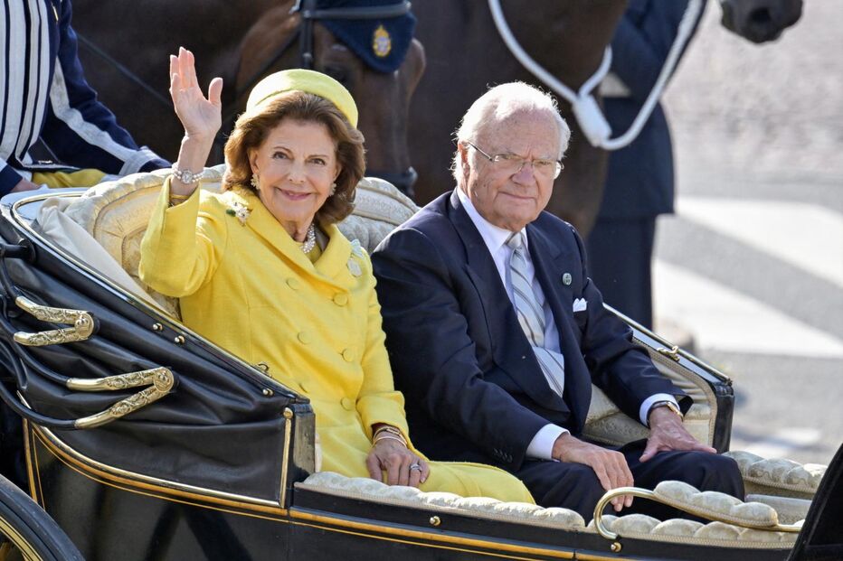 Rainha Sílvia e Carlos Gustavo