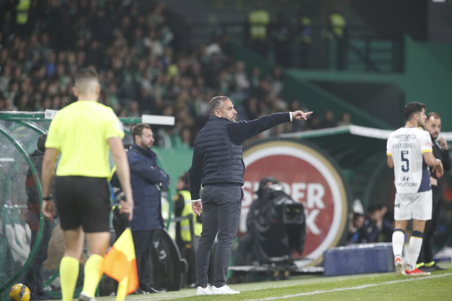 Rui Borges, treinador do Sporting