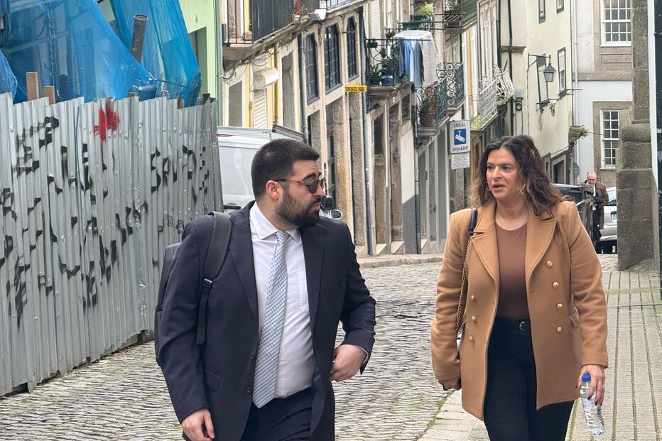 Sandra Madureira já chegou a tribunal