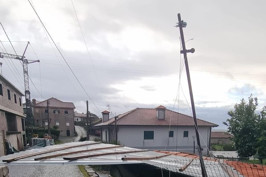 Dezenas de ocorrências de mau tempo em Paços de Ferreira