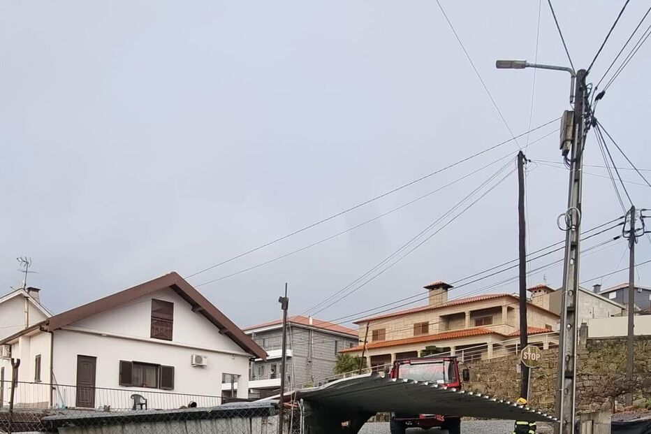 Dezenas de ocorrências de mau tempo em Paços de Ferreira