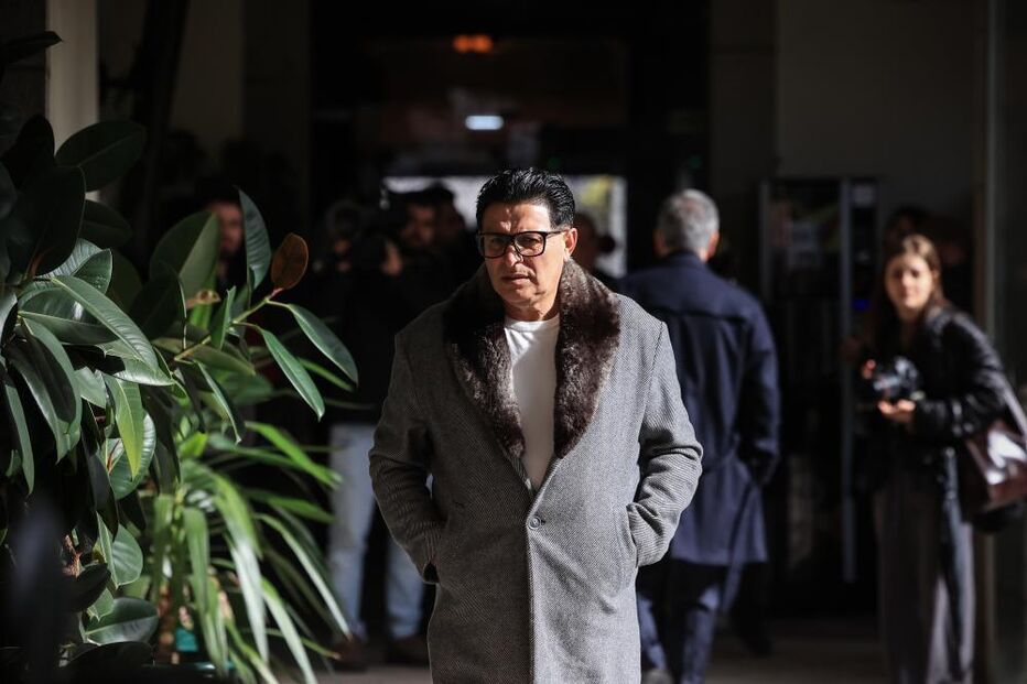 Vítor Catão chegou ao Tribunal de São João Novo