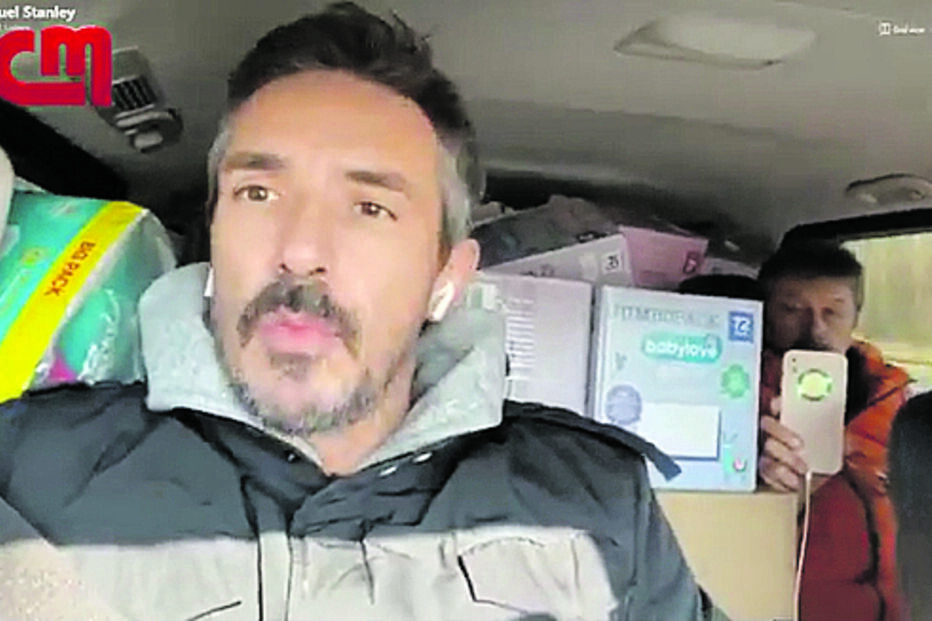 Médico levou bens para a Ucrânia