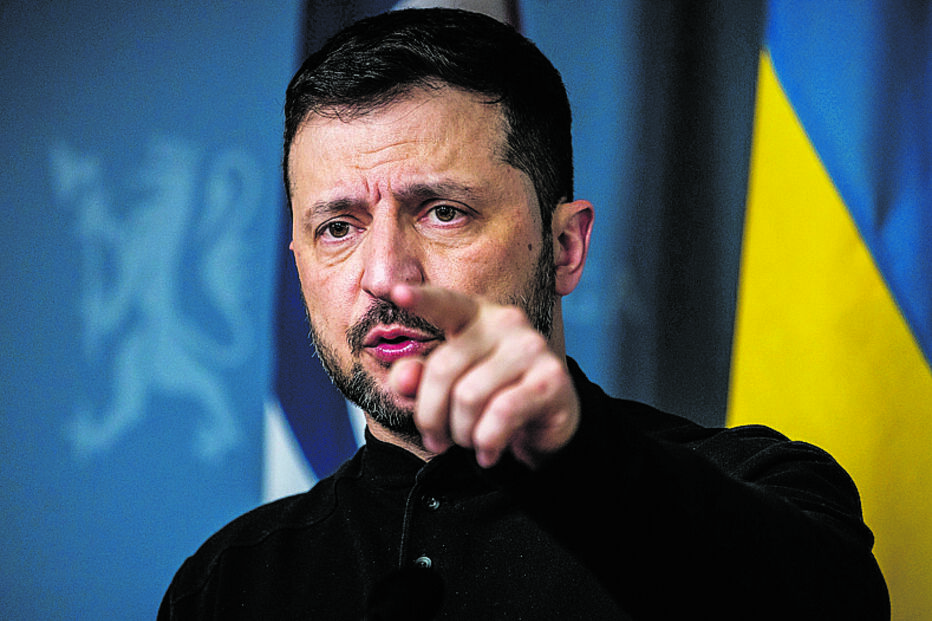 Zelensky confirmou presença de negociadores ucranianos na Arábia Saudita 