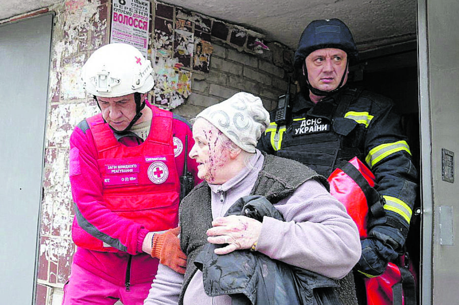 Ataque russo à Ucrânia
