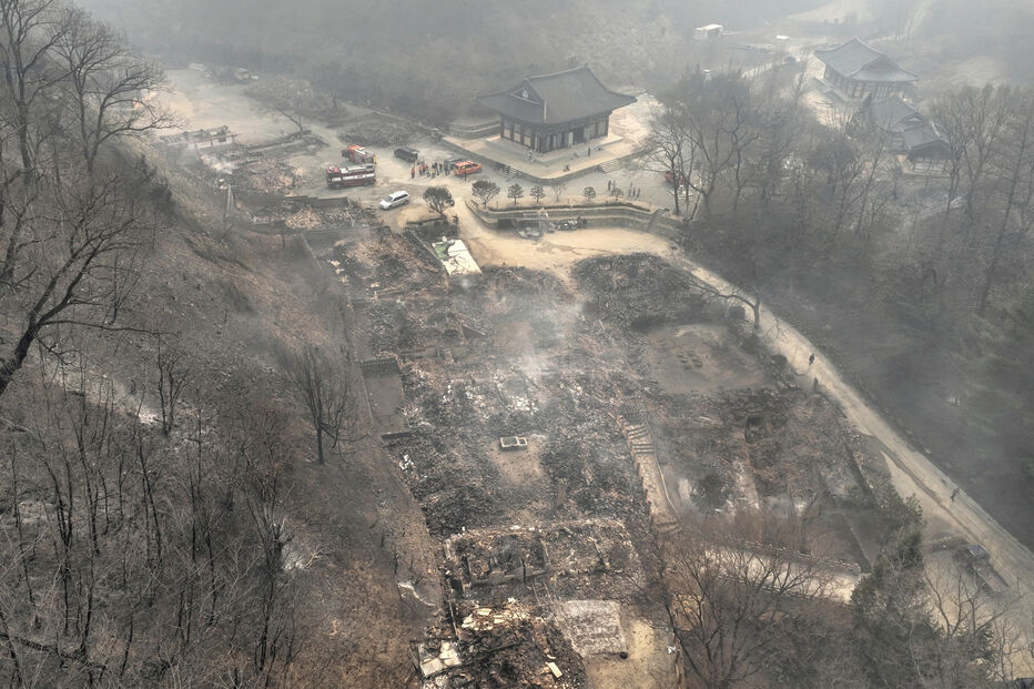 Incêndios na Coreia do Sul