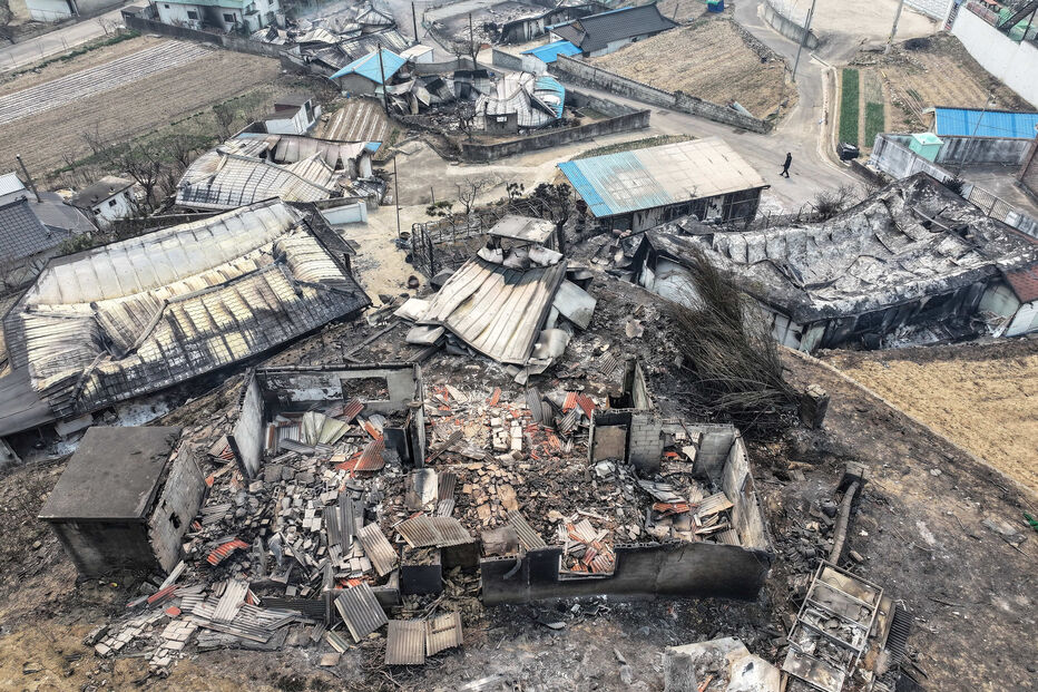 Incêndios na Coreia do Sul
