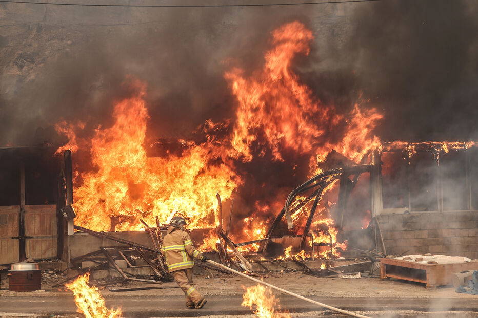 Incêndios na Coreia do Sul