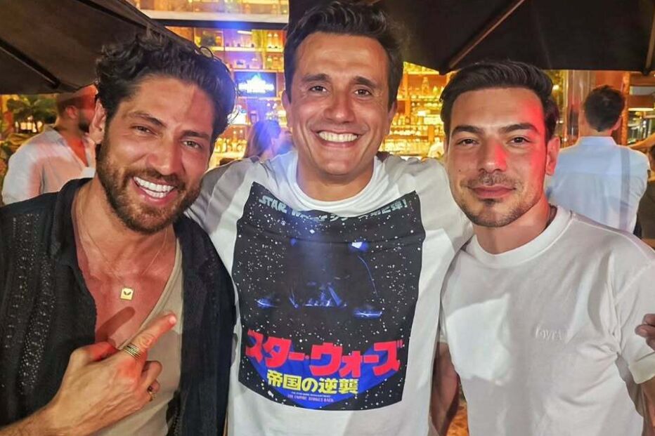 Ângelo Rodrigues, Marco Costa e Tiago Aldeia