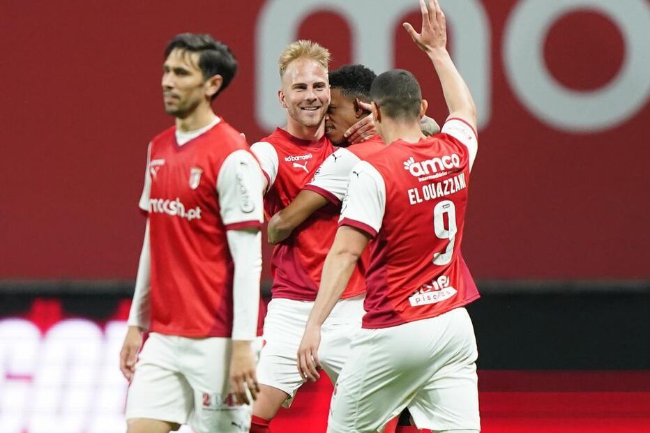 Sporting de Braga vence Arouca e é terceiro à condição