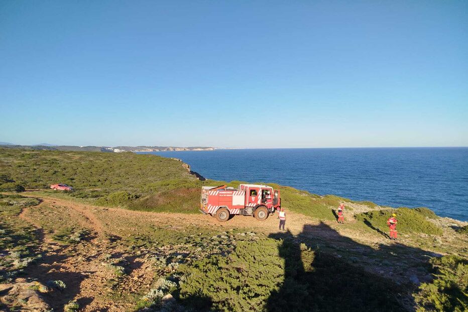 Praticante de parapente desaparecido após queda no mar em Vila do Bispo