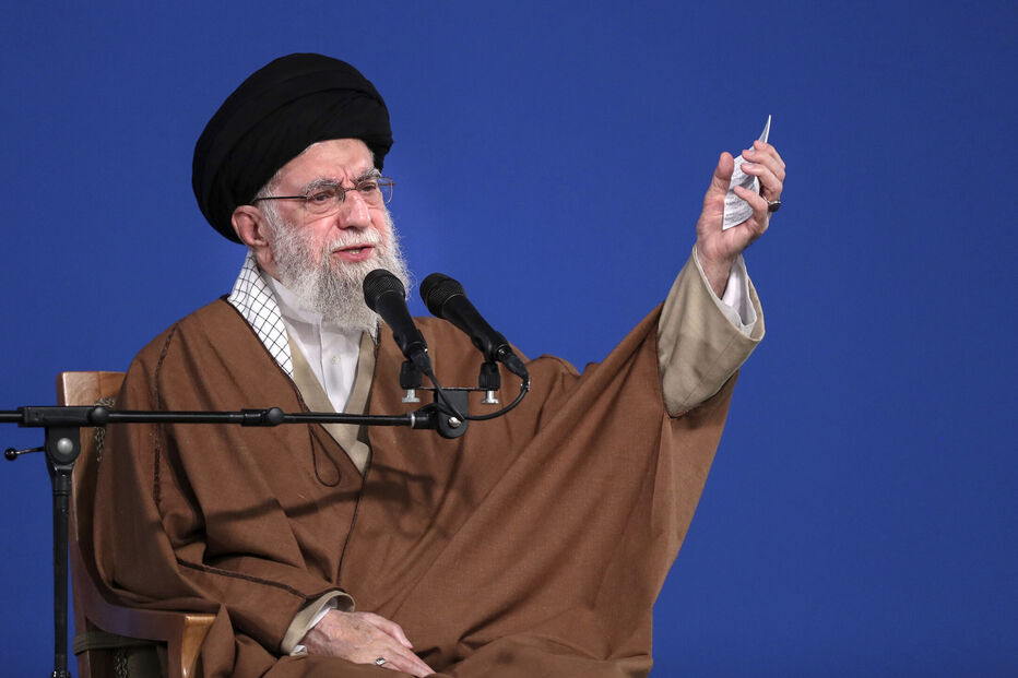 Líder supremo do Irão, Ayatollah Ali Khamenei