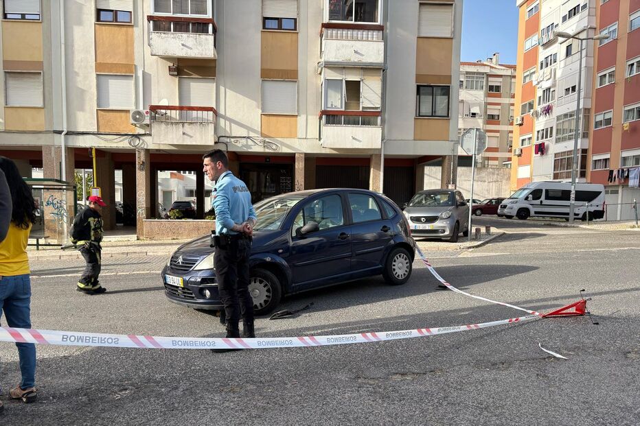 Motociclista ferido após despiste na Bobadela