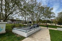 Homem engana-se e entra no Metro em vez de entrar no estacionamento em Sete Rios