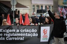 Manifestação da CGTP no Porto reuniu mais de dois mil trabalhadores