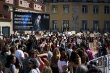 Manifestação contra a violação, em Lisboa