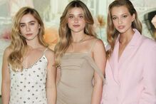 Margarida Corceiro com Nicole Wallace e Clara Galle 