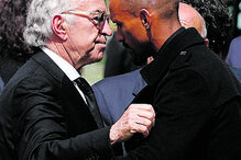 Carlos, irmão de Aurélio, com Nani