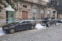 Três carros incendiados durante a madrugada em Braga