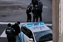 PSP realiza operação em centro comercial