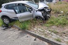 Choque entre três carros causa três feridos em Muge, no distrito de Santarém