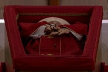 As primeiras fotografias do Papa Francisco morto