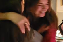 Bárbara Guimarães com a filha, Carlota