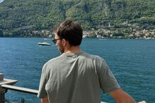 Pierre Gasly no Lago di Como