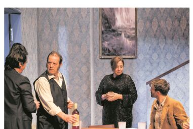 Cláudio da Silva, João Barbosa, Ana Nave e Graciano Dias em cena