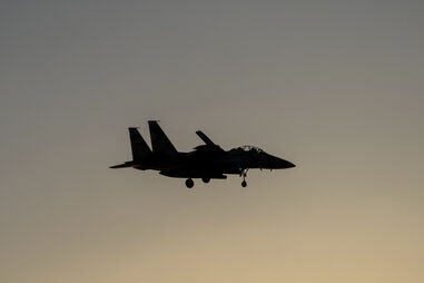 Jato da Força Aérea israelita