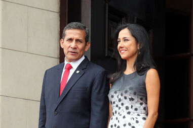 Nadine Heredia Alarcón e Ollanta Humala