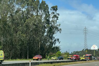 Acidente rodoviário leva ao corte da autoestrada do Norte no sentido Norte-Sul em Estarreja