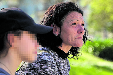 Andreia Pereira com a filha Lais 