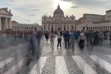 Praça de São Pedro, no Vaticano