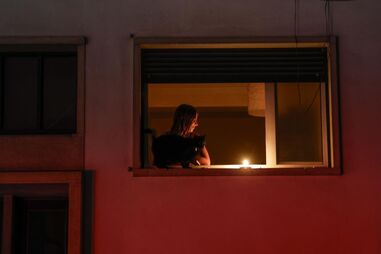 Campo de Ourique sem luz após apagão em Portugal 