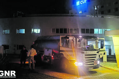 Missão contou também com uma cisterna da própria GNR
