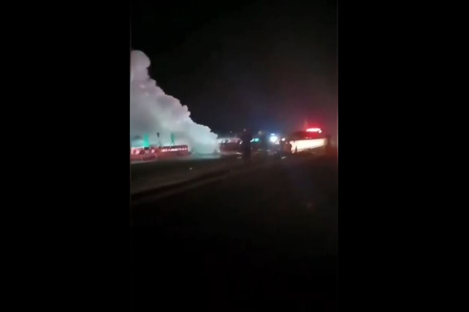 Acidente com viatura da Xiaomi