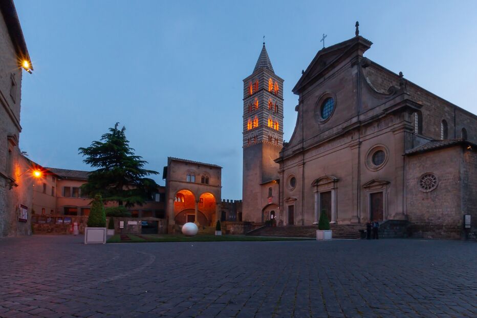 Catedral de Viterbo, onde o papa português morreu 